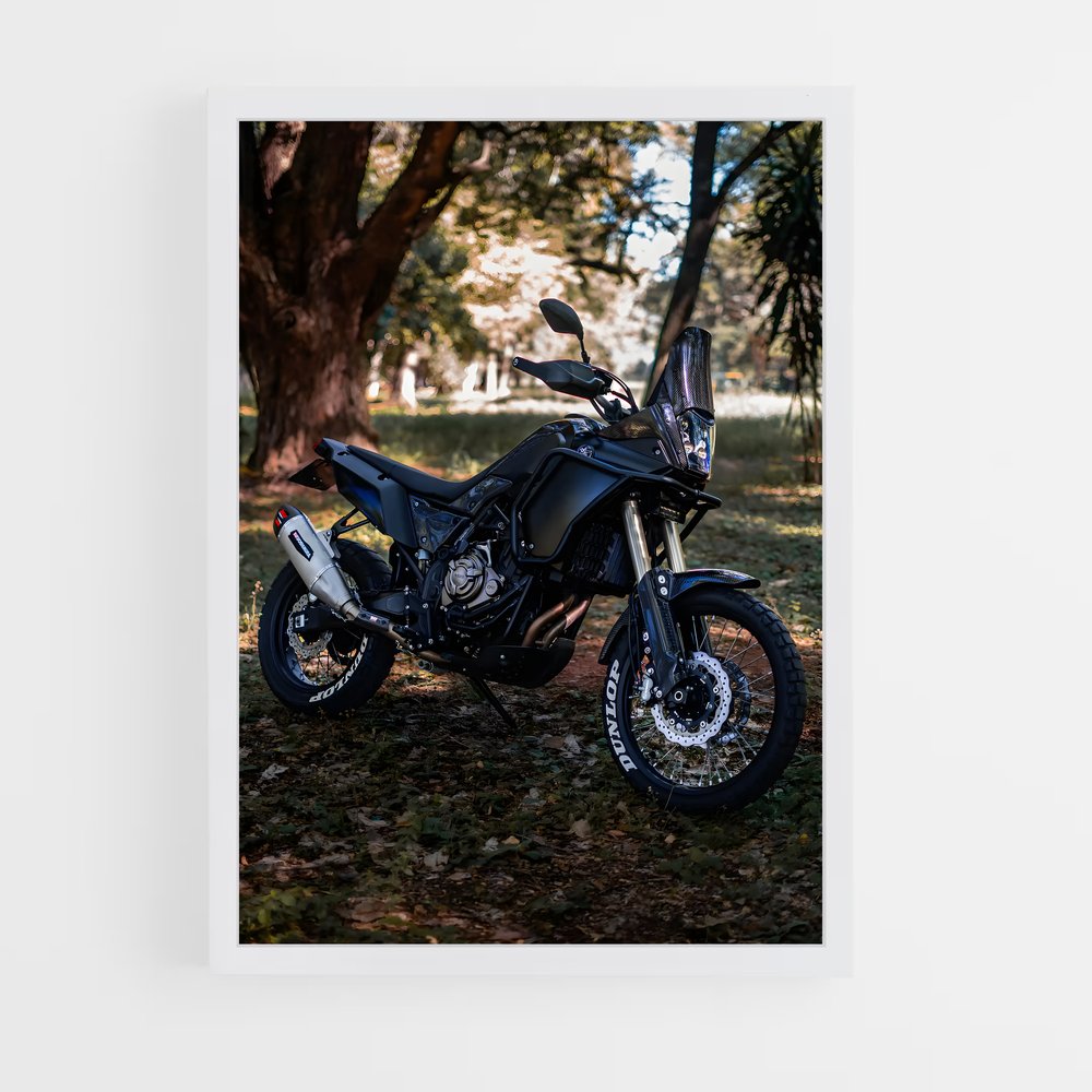 Poster Éblouissant Tenere – affiche Yamaha (vue 3)